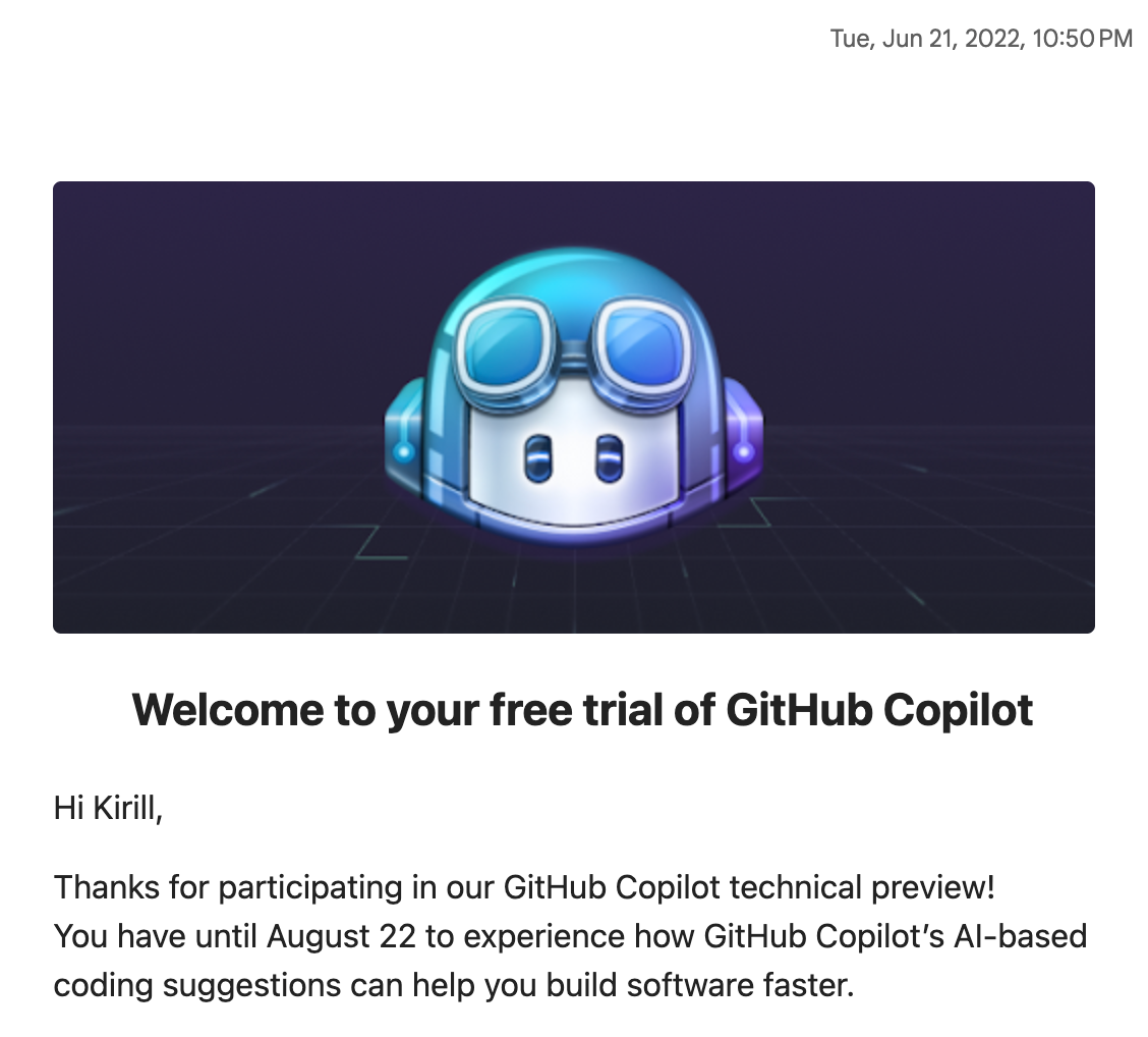 "Can help you build software faster"